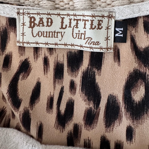 WESTERN WEAR Women's Relaxed Fit Animal Print Dress Size M - Picture 12 of 14